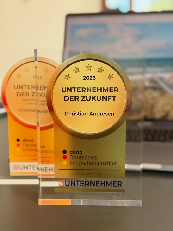 🏆 Erneut ausgezeichnet – Unternehmer der Zukunft! Wir freuen uns sehr, auch in diesem Jahr wieder als „Unternehmer der Zukunft“ ausgezeichnet worden zu sein…