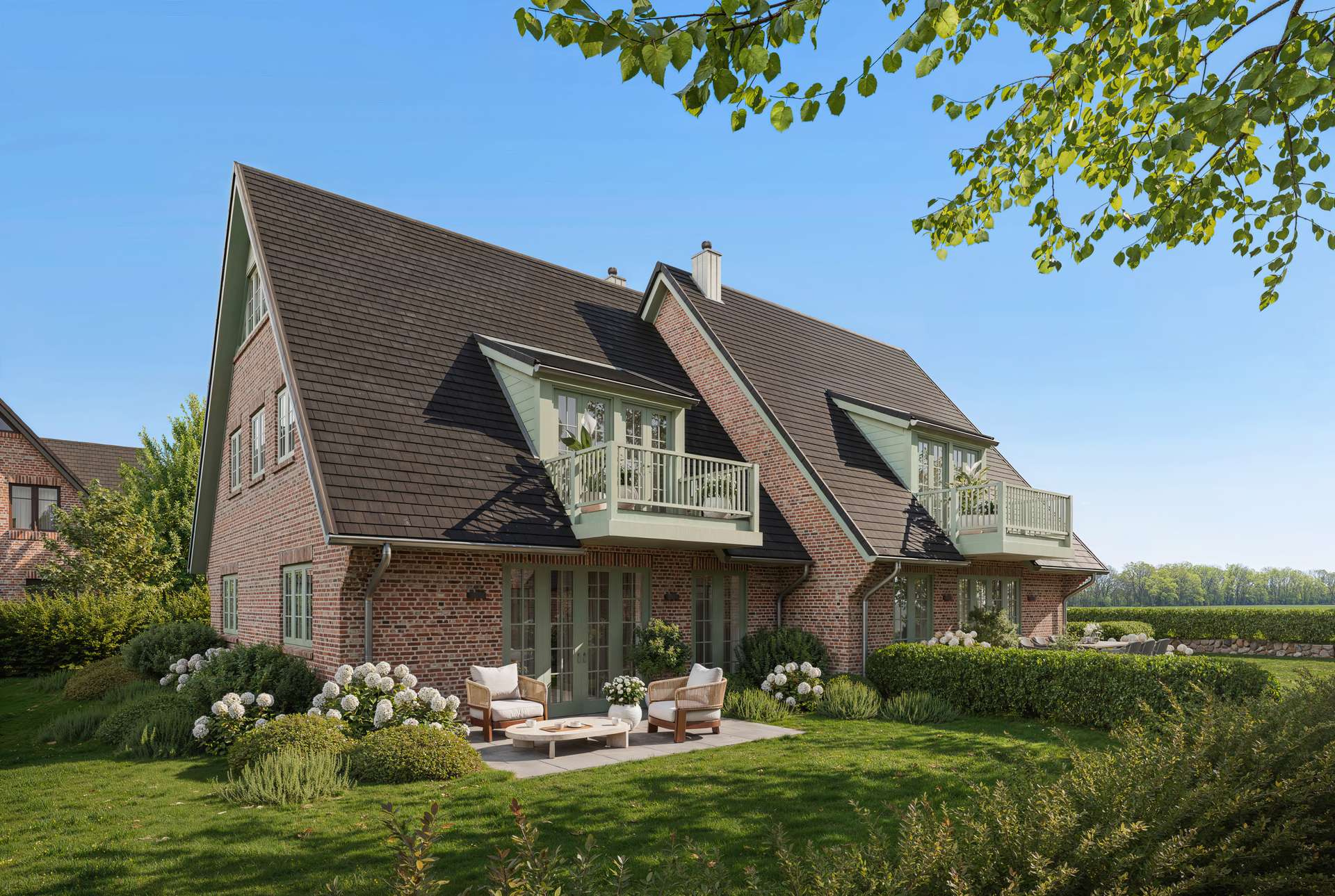 Neubau-Visualisierung